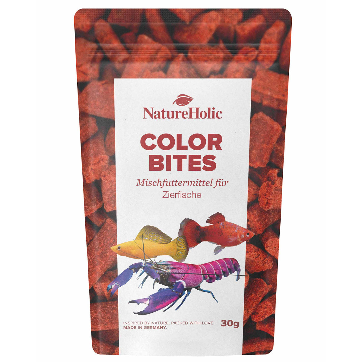 NatureHolic Color Bites - Farbfutter für Zierfische