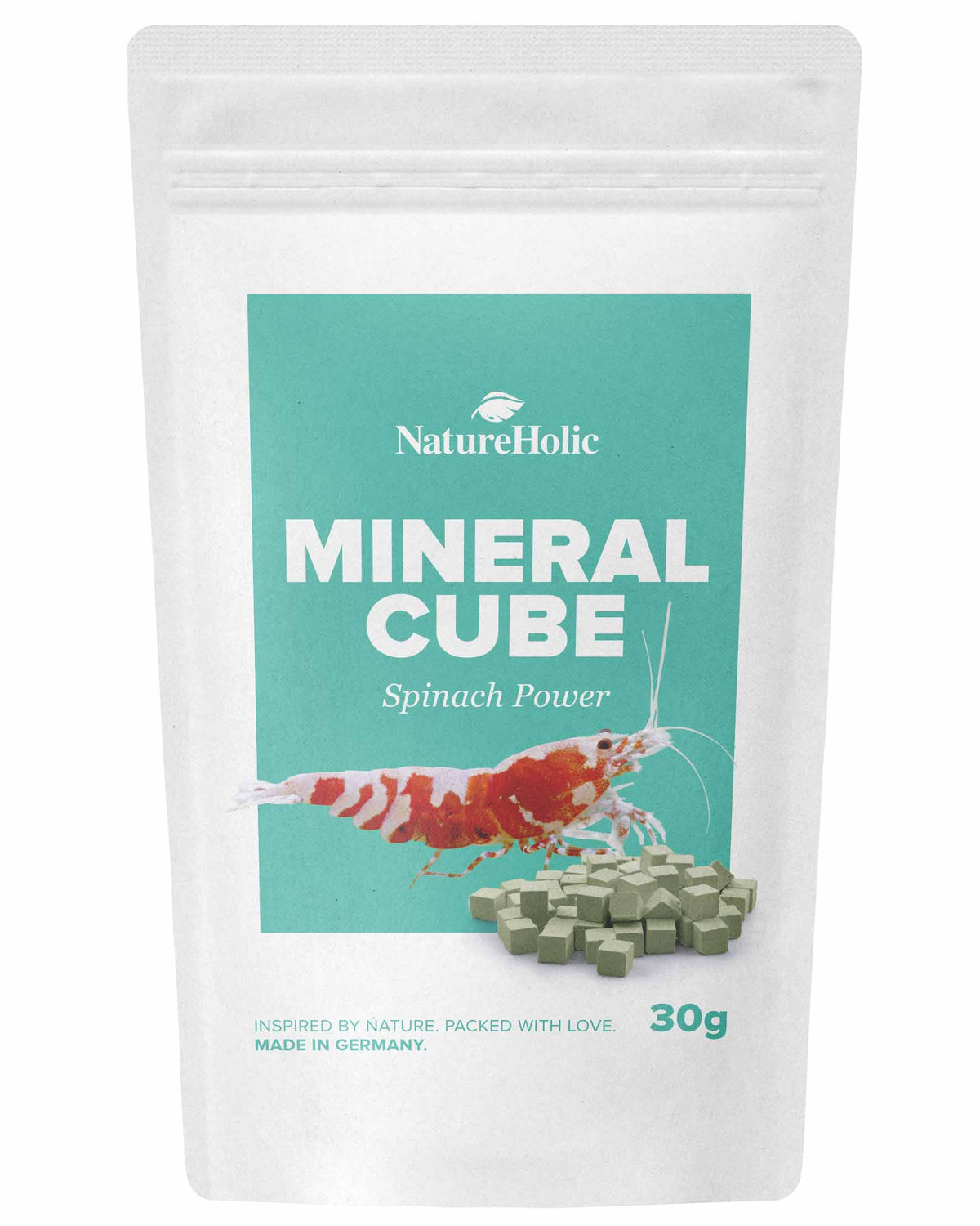NatureHolic - MineralCube - Spinach Power - 47ml - Mineralversorgung + Ferienfutter
