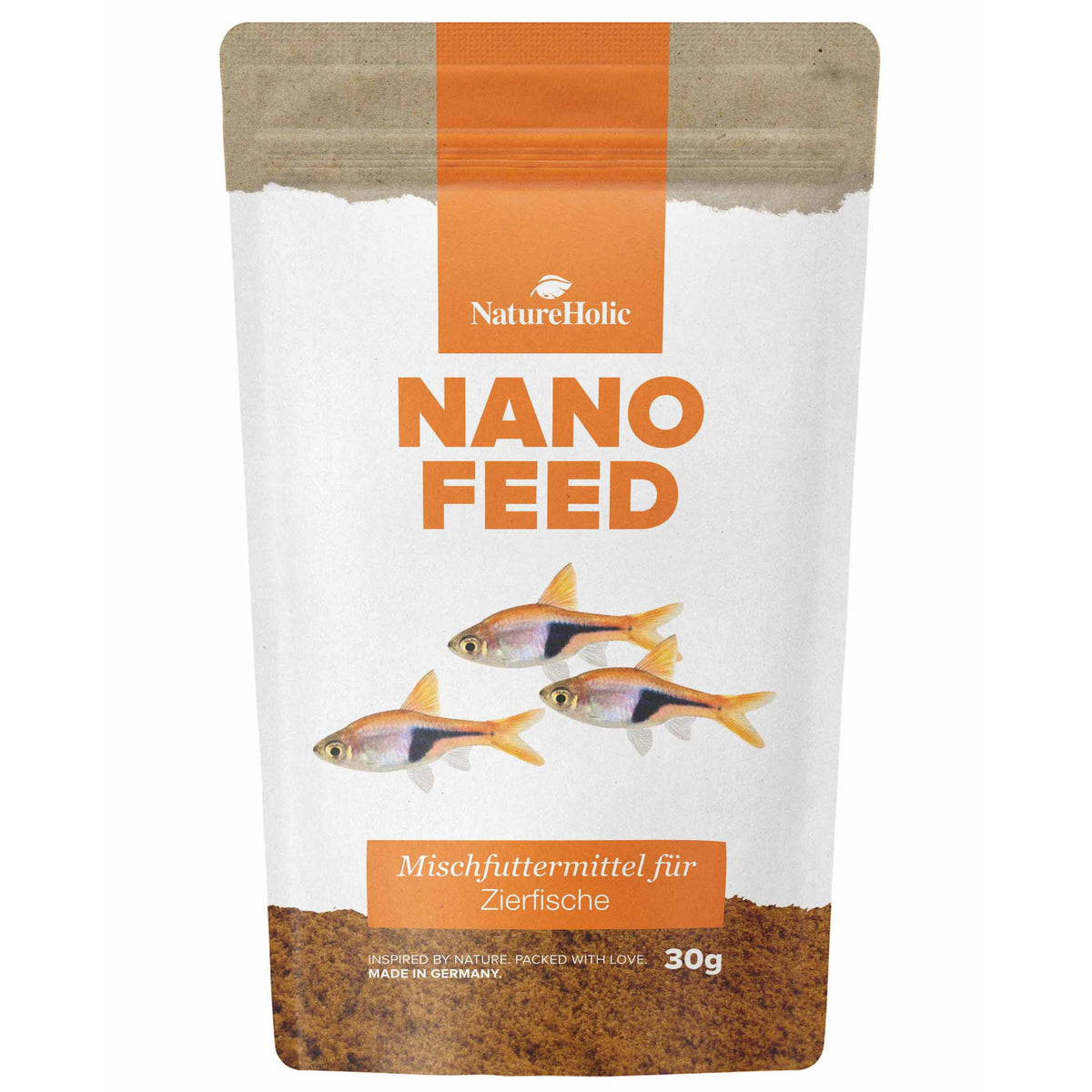 NatureHolic Nanofeed - Minifischfutter - 30g