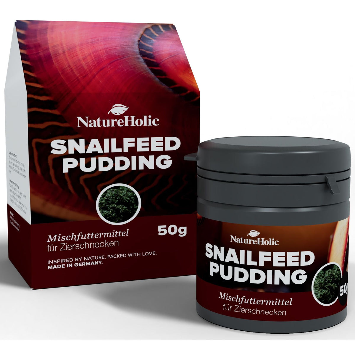 NatureHolic - Schneckenfeed Pudding - 50g Snailfeed Pudding