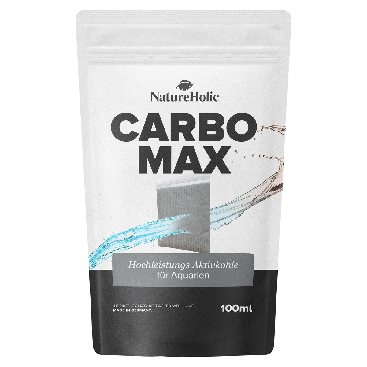 NatureHolic - Carbo Max - Aktivkohle fürs Aquarium - 100ml
