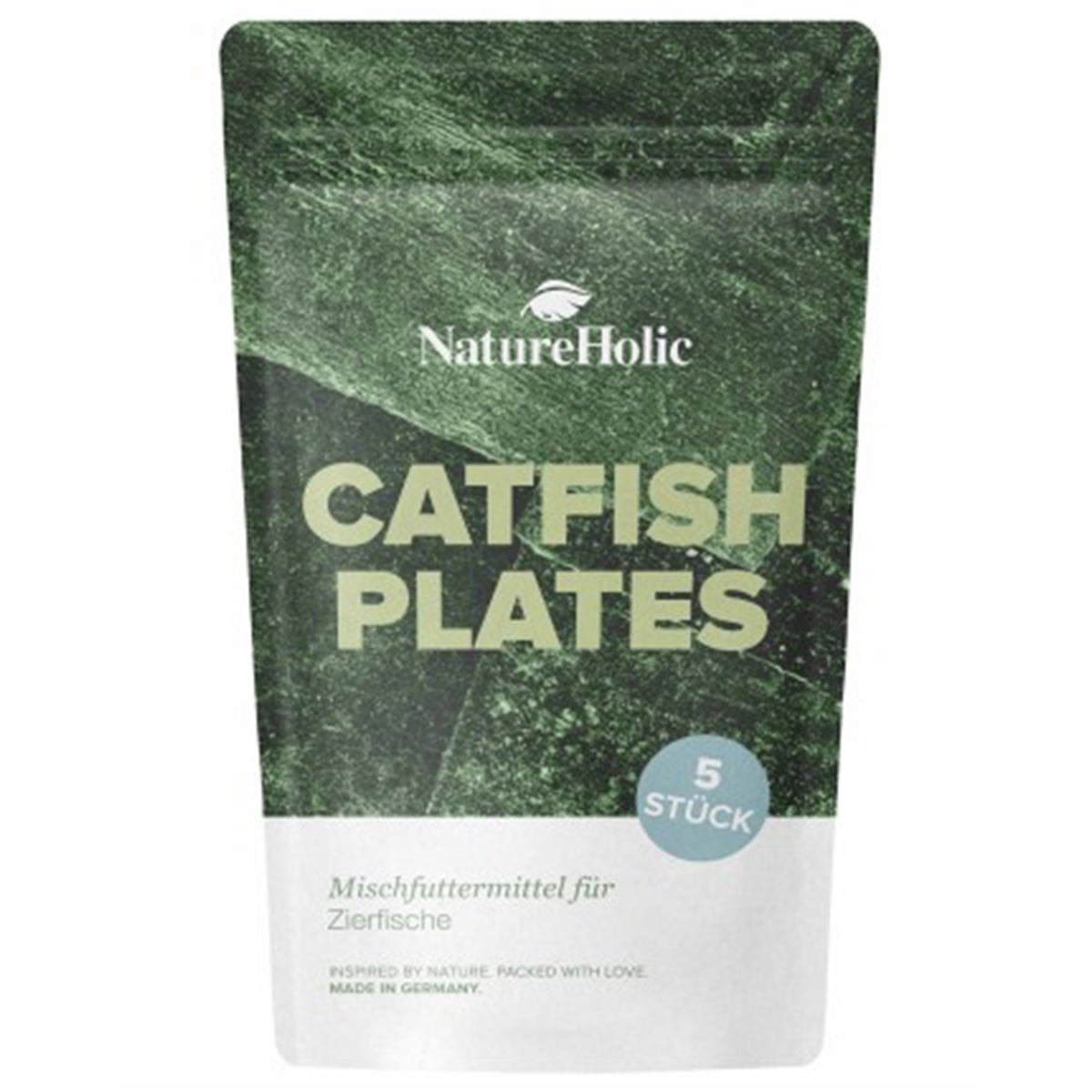 NatureHolic - CatfishPlates - Algentafeln (5 stk.) für alle Saugwelse / L - Welse
