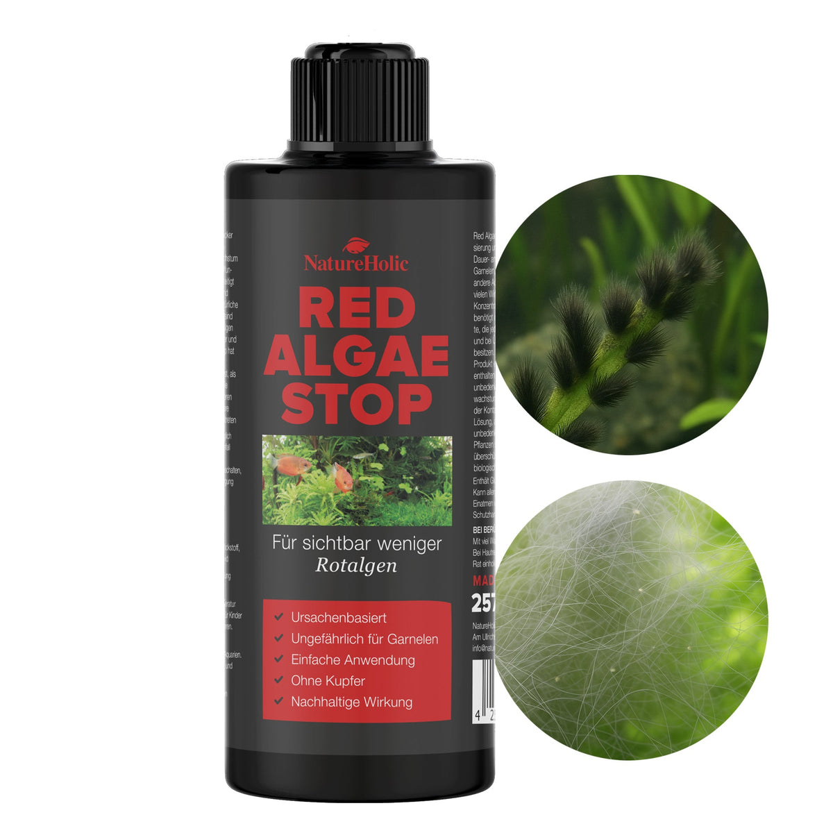 NatureHolic Red Algae Stop - 250ml Rotalgen Entferner