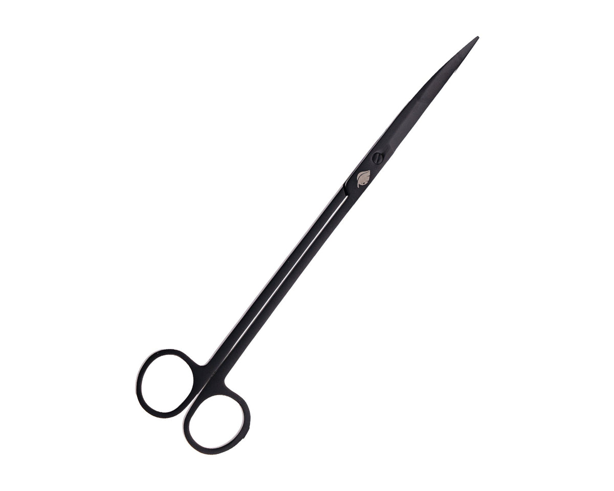 NatureHolic Scaping Scissors curved black - 25cm schwarze Pflanzenschere