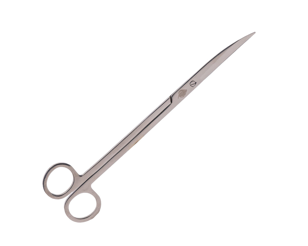 NatureHolic Scaping Scissors curved silver - 30cm silberne Pflanzenschere