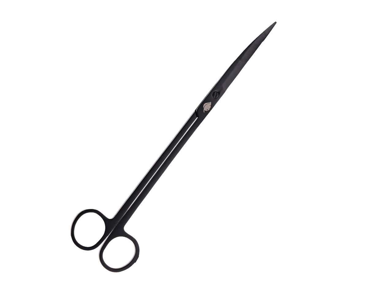 NatureHolic Scaping Scissors straight black - 25cm schwarze Pflanzenschere