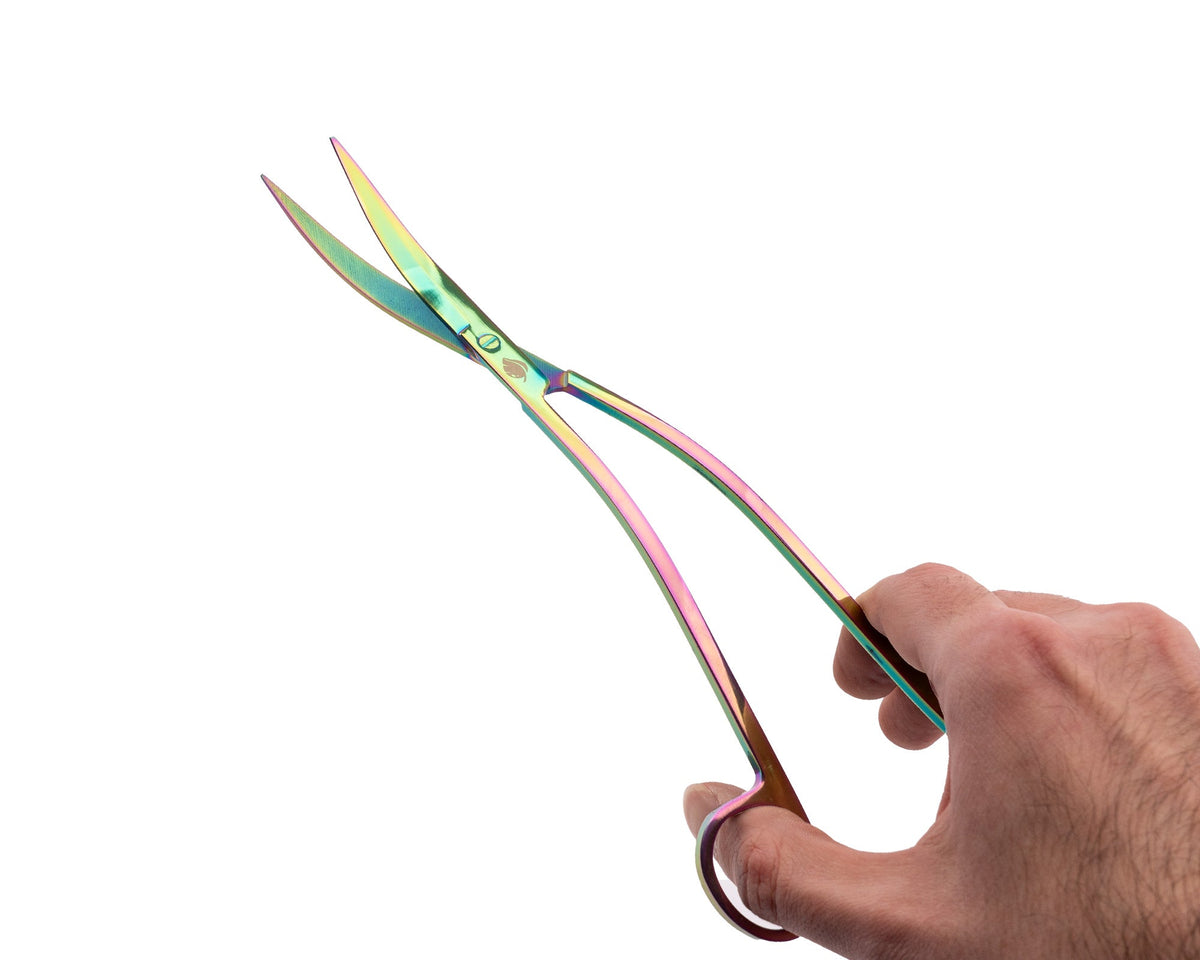 Scissors wave color