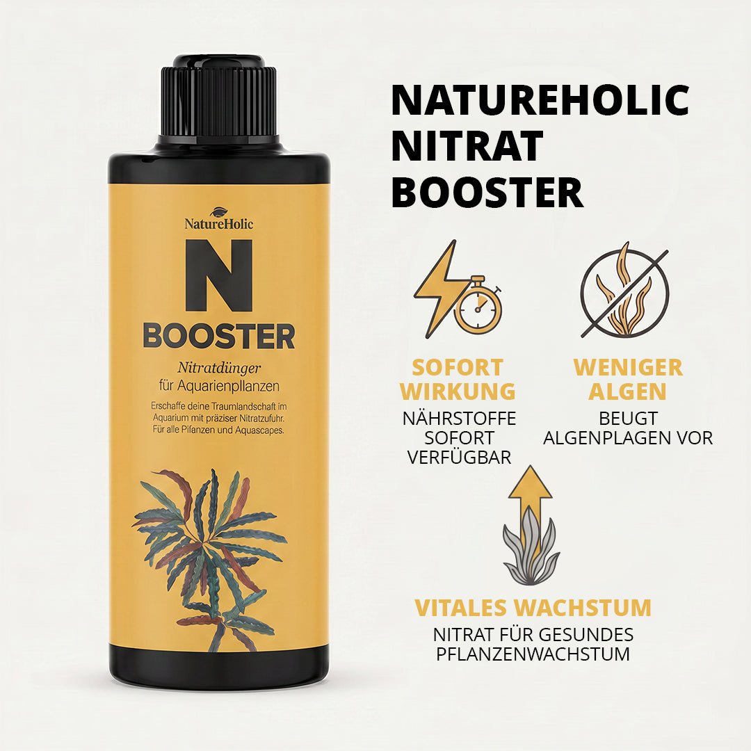 NatureHolic - N Booster - flüssiger Nitrat Aquariumdünger