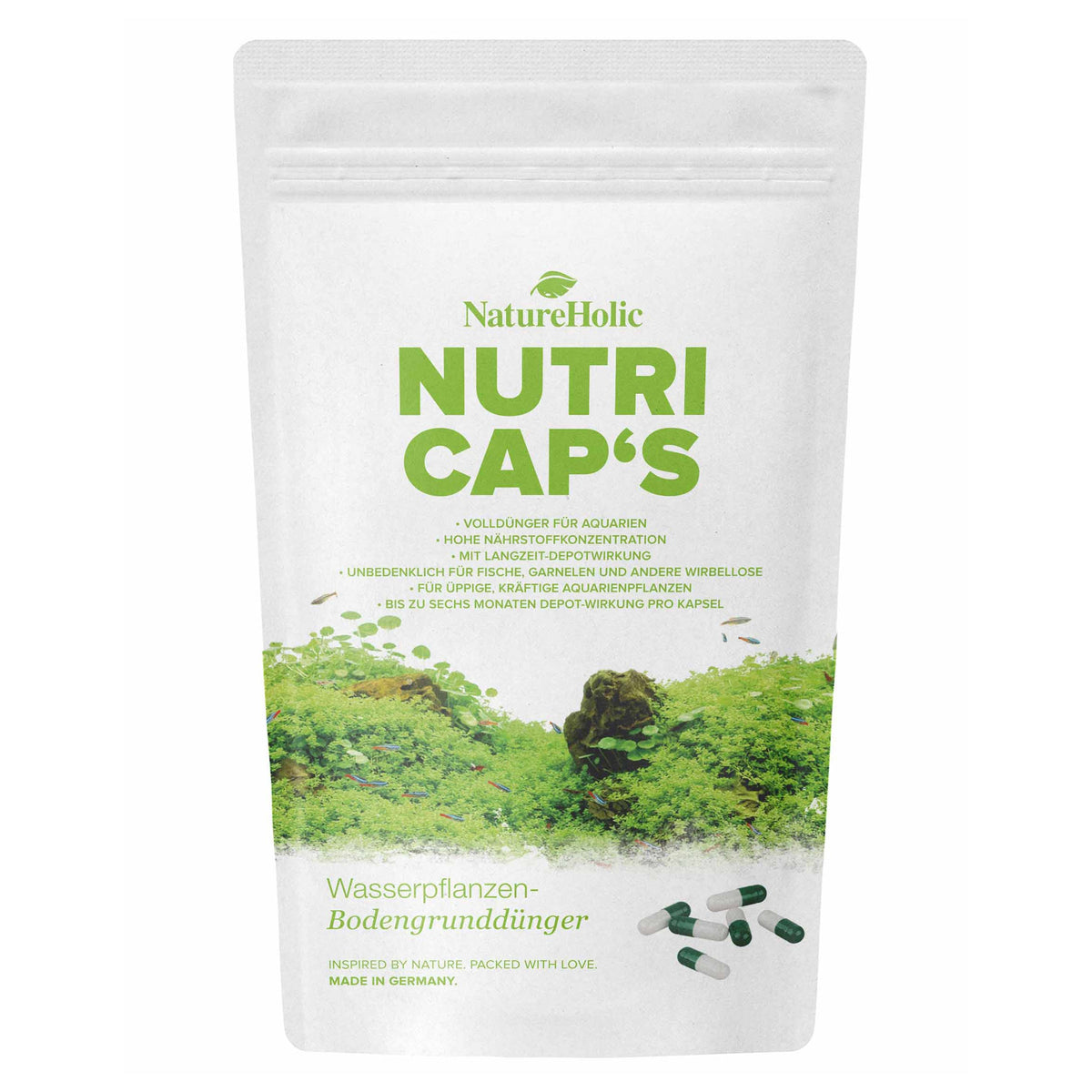 NatureHolic NutriCaps - Wasserpflanzen Bodengrunddünger