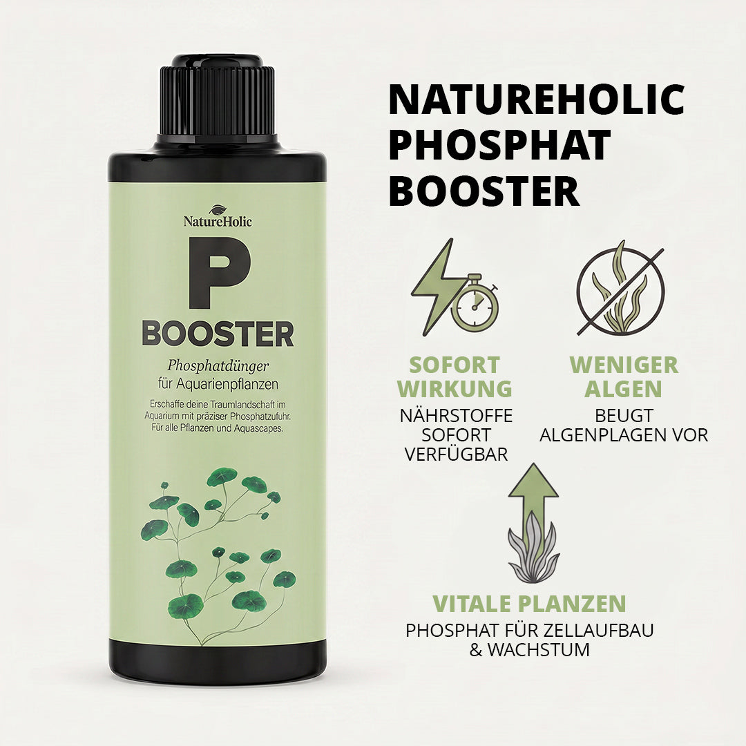 NatureHolic - P Booster - flüssiger Phosphat Aquariumdünger