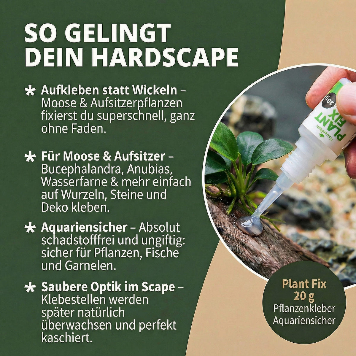NatureHolic - Plant Fix - Pflanzenkleber - 20g