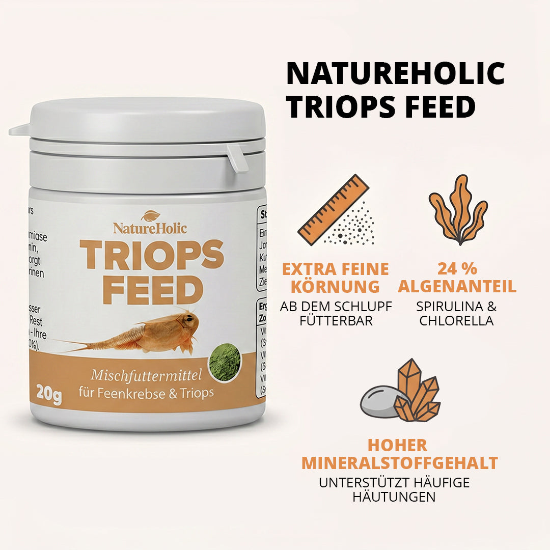 NatureHolic Triops Feed - 20g