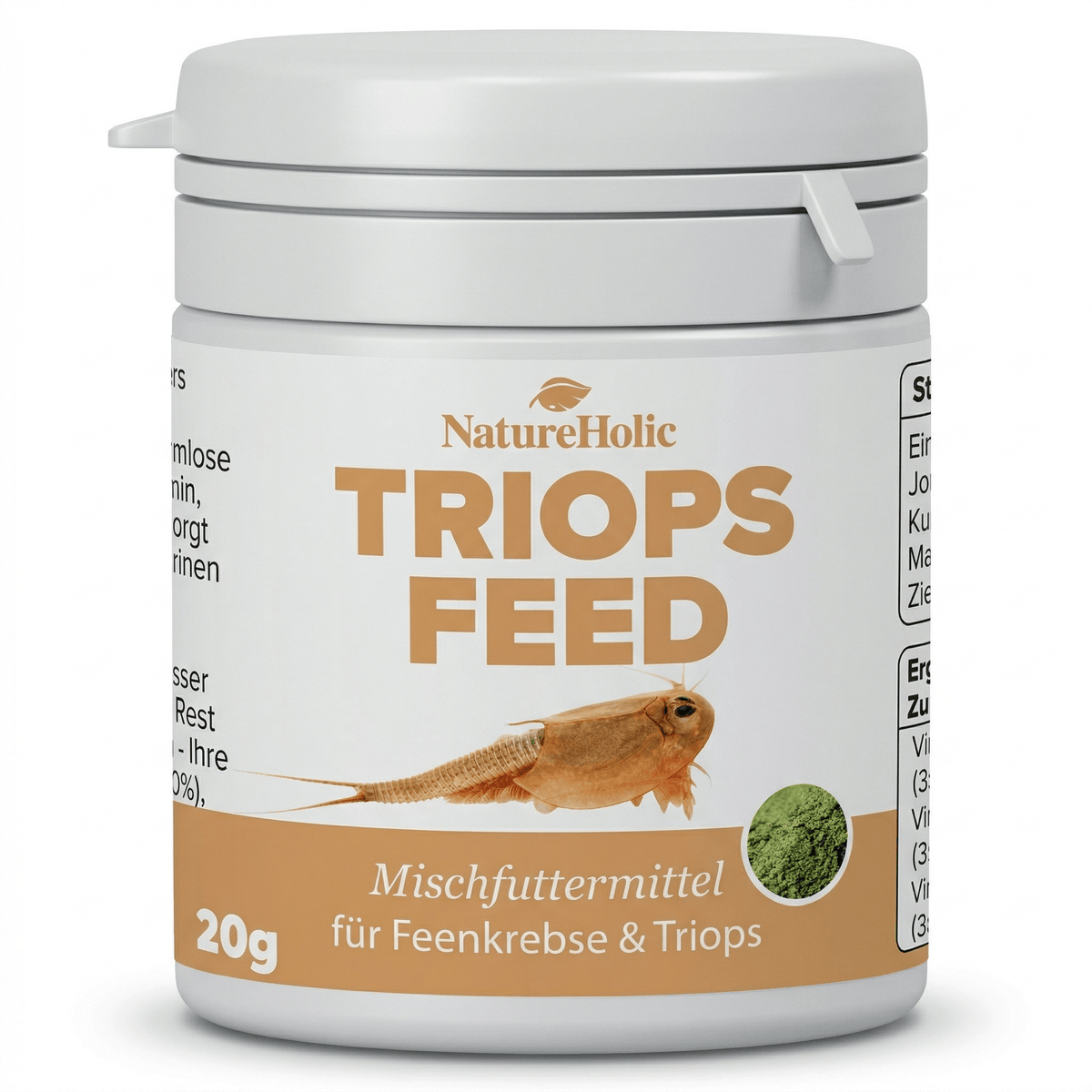 NatureHolic Triops Feed - 20g