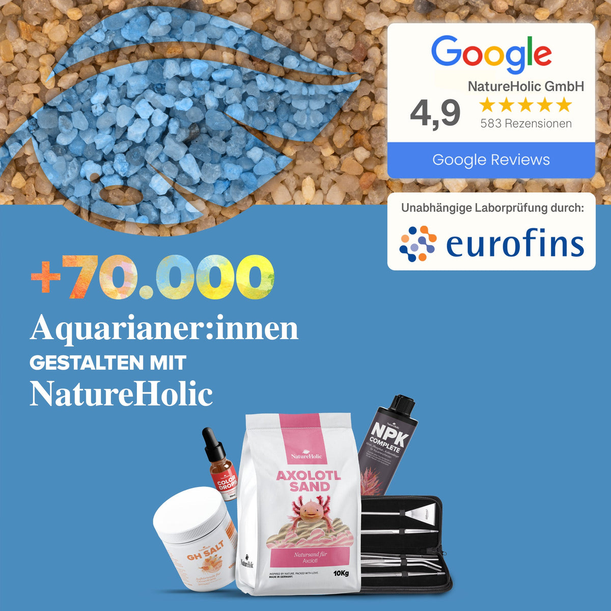 NatureHolic NutriCaps - Wasserpflanzen Bodengrunddünger