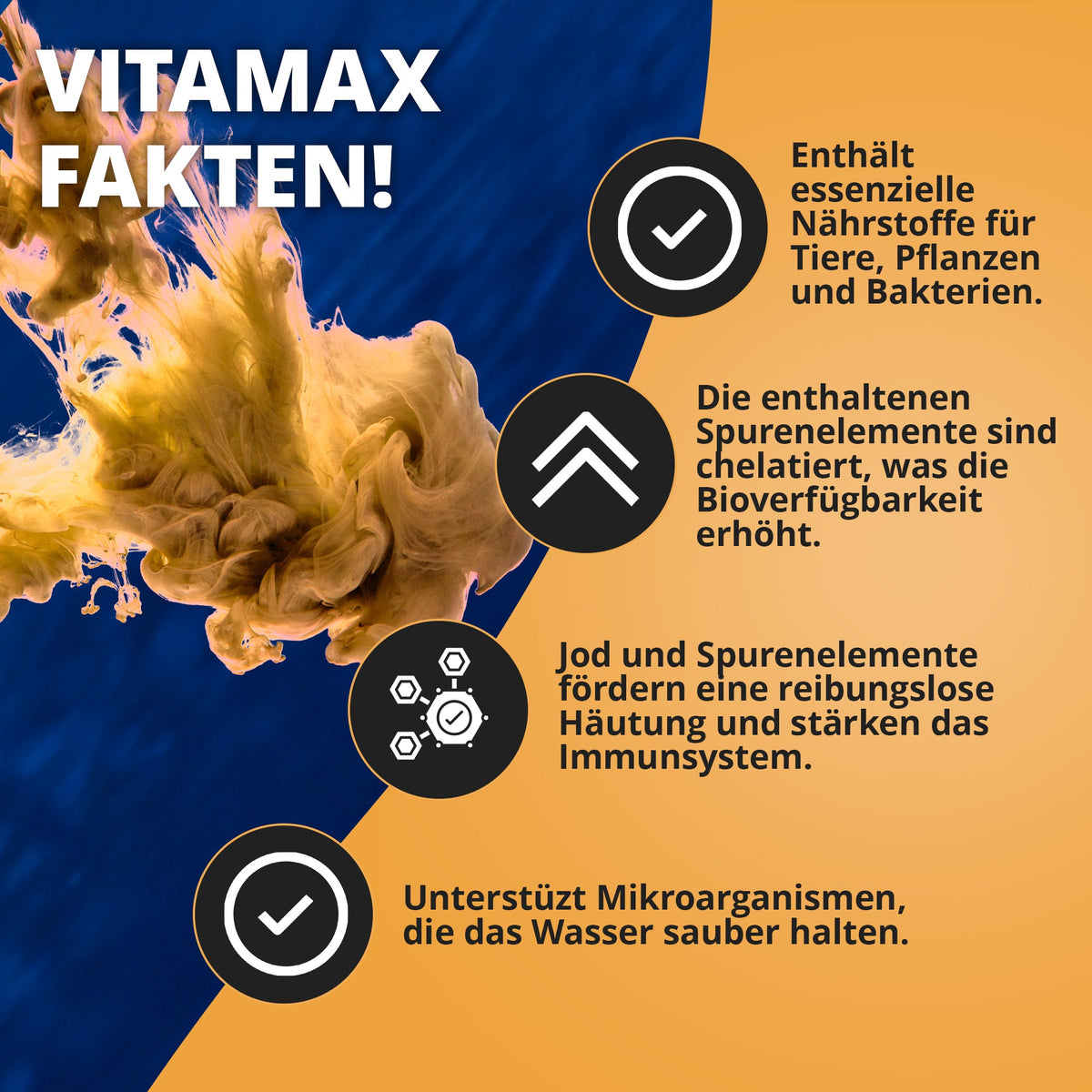 NatureHolic - VitaMax Liquid - 125ml - Vitaminkur fördert Vitalität, Wohlbefinden und Farbpracht