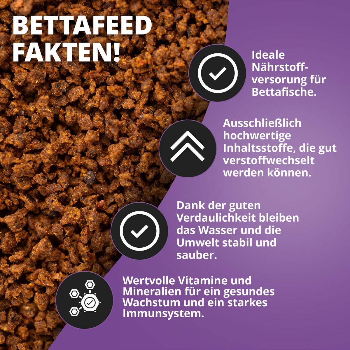 NatureHolic Bettafeed - Bettafutter - 30g