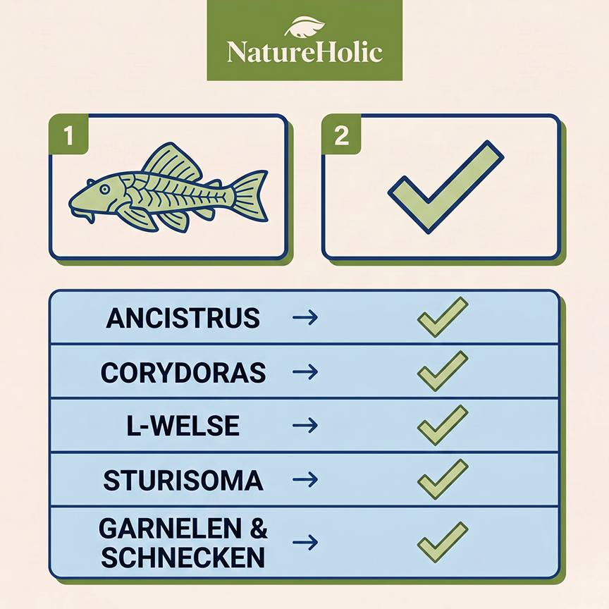 NatureHolic Wels Soft Drops —Softes Futter für Welse 30 g
