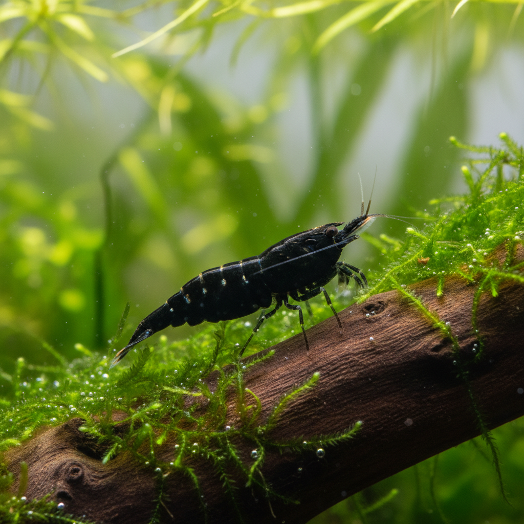 Black Sakura Garnele - Neocaridina davidi