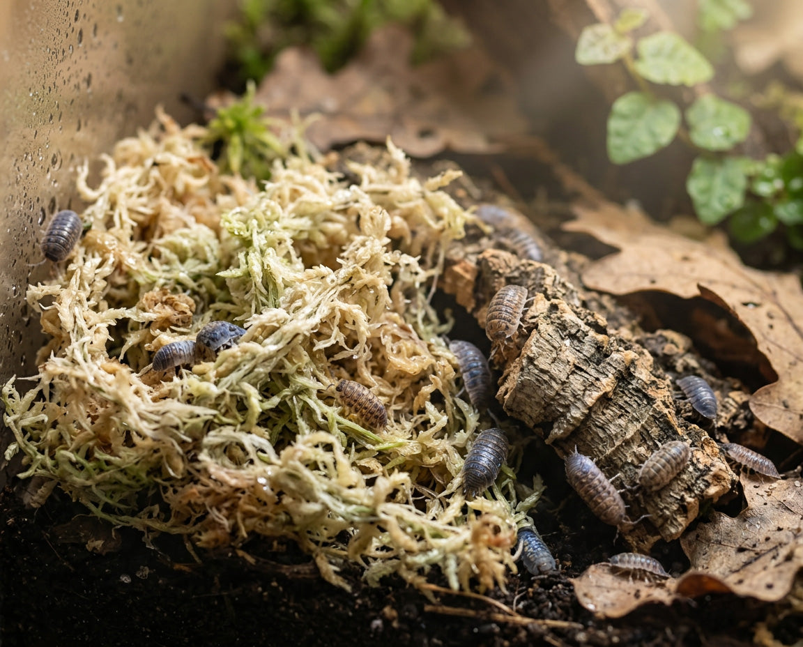NatureHolic - AsselMoss, für  Moosecken im Asselterrarium
