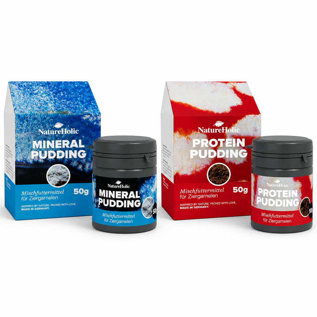 Gemeinsames Produktbild von Mineral Pudding und Protein Pudding