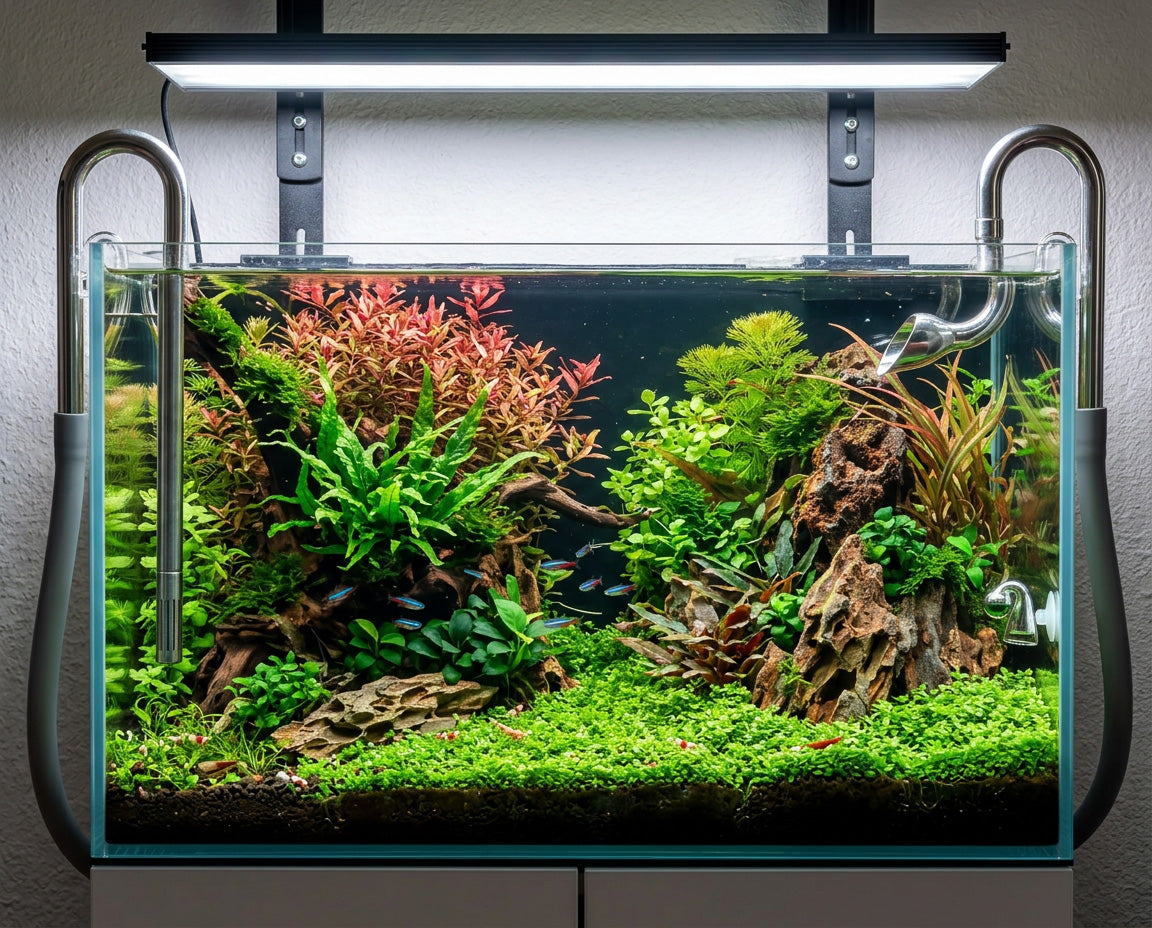 NatureHolic Silikon Aquarium Schlauch - Matt Grau - 12/16 mm - 3 m