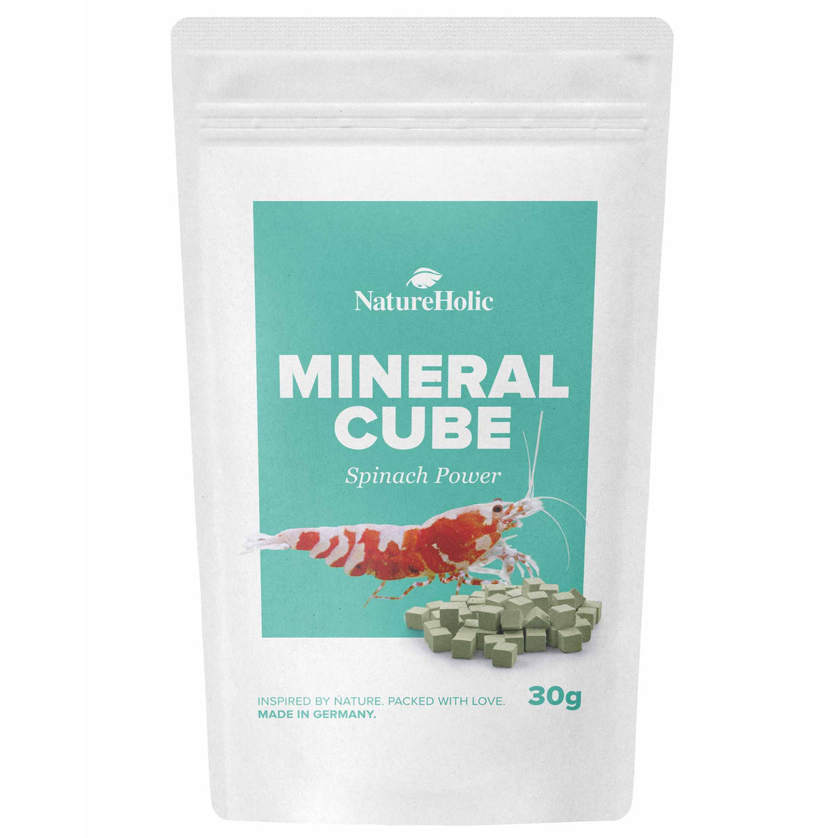 NatureHolic - MineralCube - Spinach Power - 47ml - Mineralversorgung + Ferienfutter