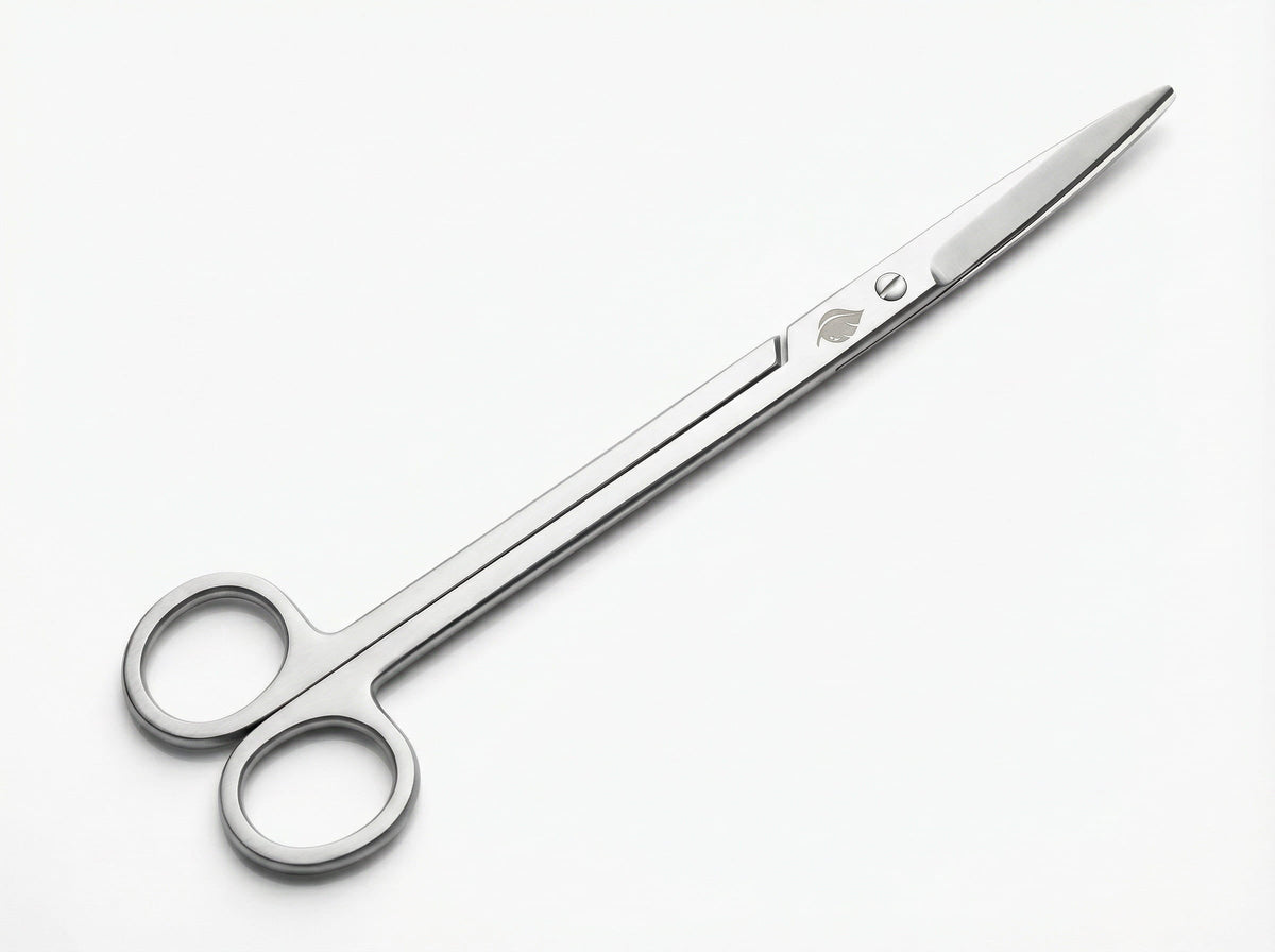 NatureHolic Scaping Scissors straight silver - 30cm silberne Pflanzenschere