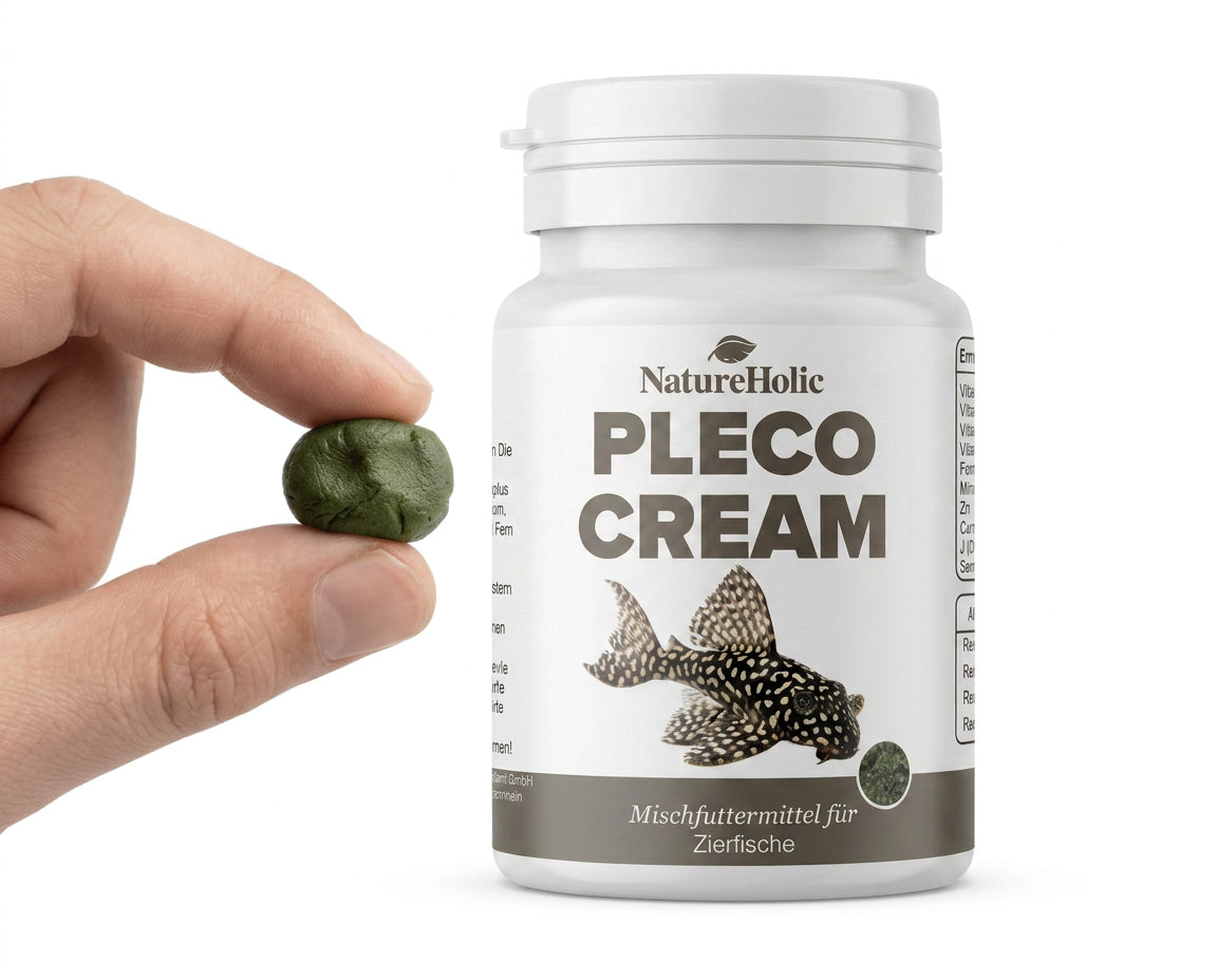 NatureHolic Pleco Cream - Futterpaste für Welse 100g