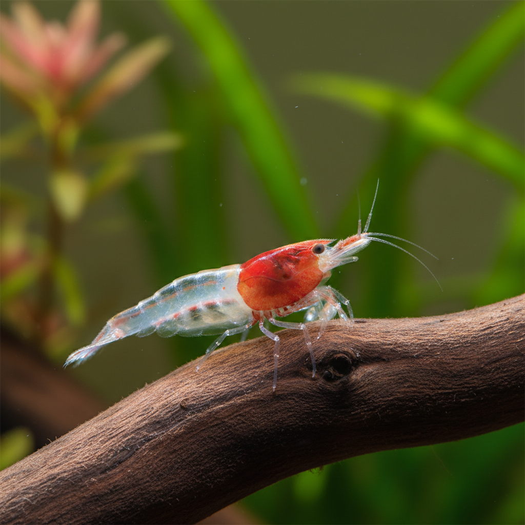 Red Neck Garnele - Neocaridina davidi