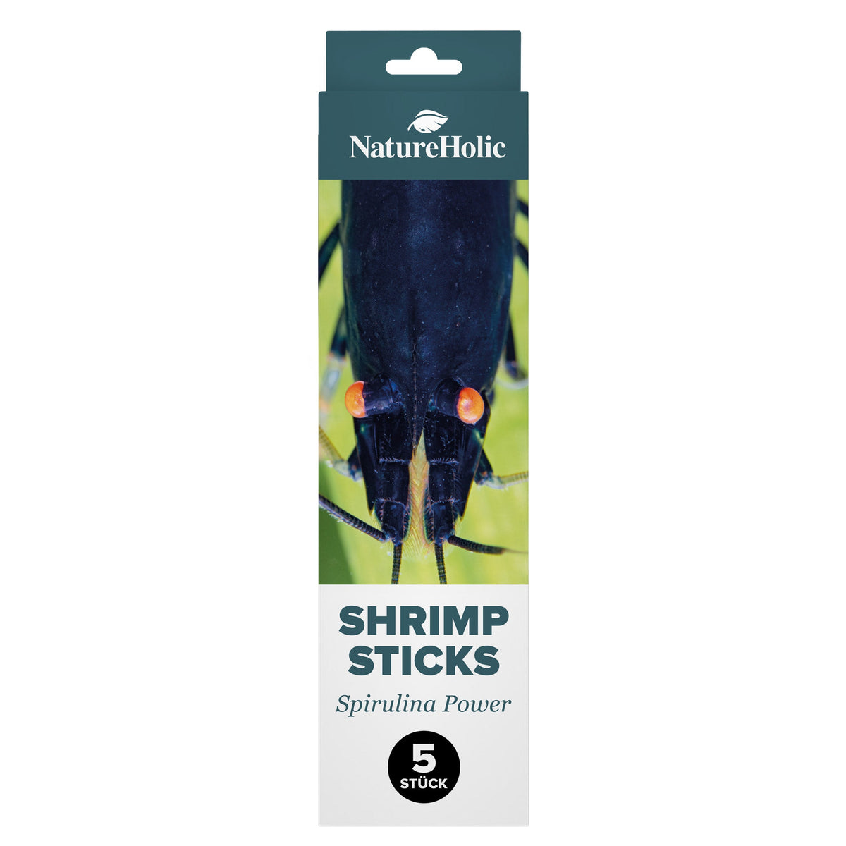 NatureHolic - Garnelen Lollies „Spirulinapower“ - 5 Lollis fürs Aquarium