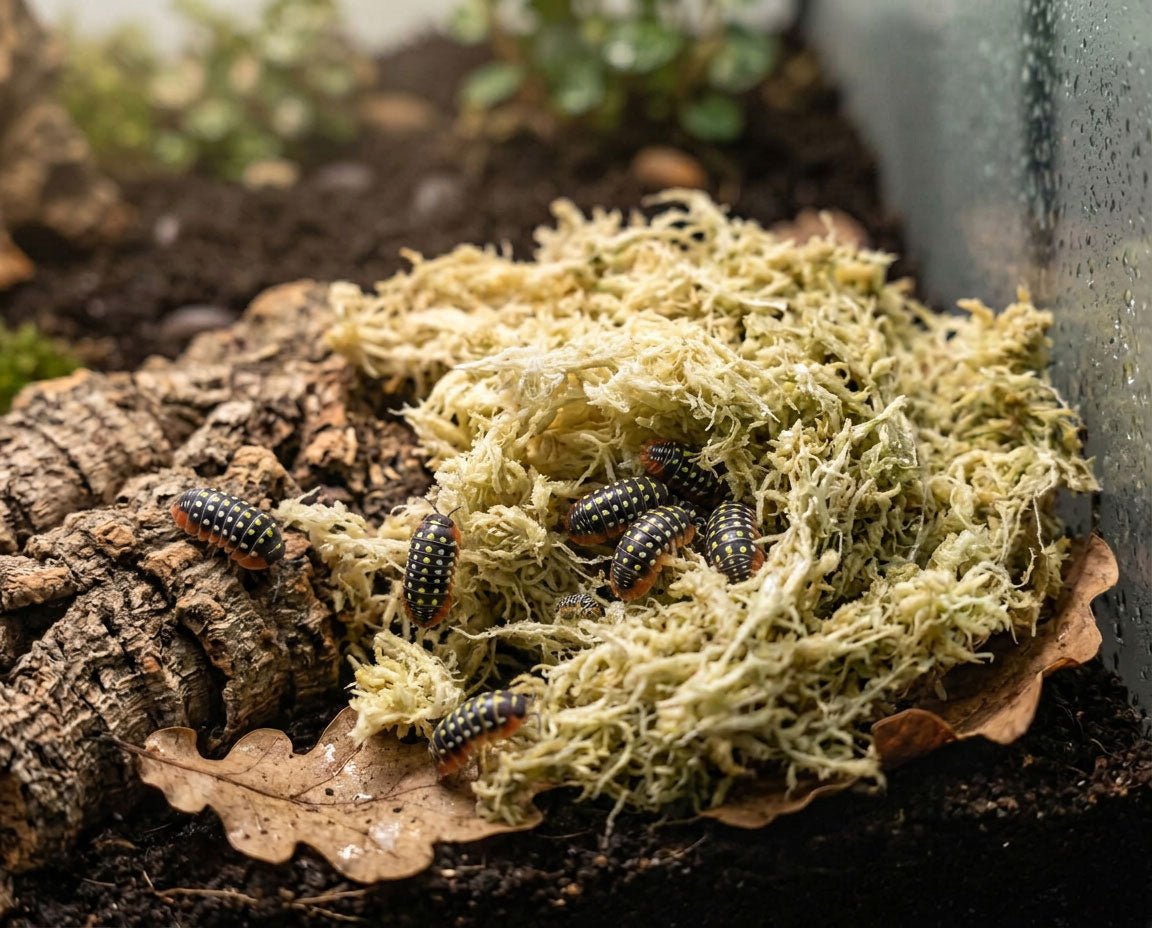 NatureHolic - AsselMoss, für  Moosecken im Asselterrarium